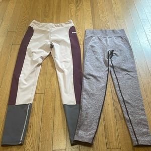 2 pair of Gymshark leggings size Medium